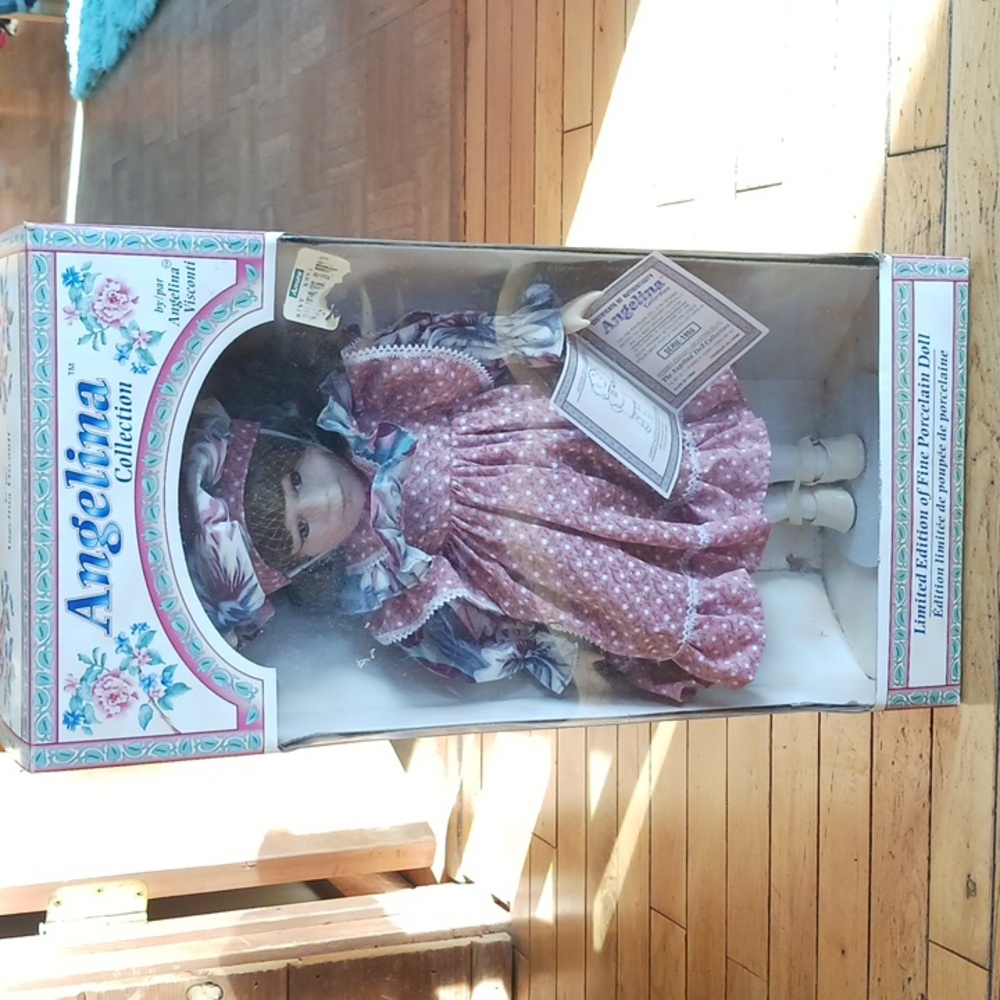 Angelina Collection Limited Edition Porcelain Doll